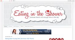 Desktop Screenshot of eatingintheshowerblog.com